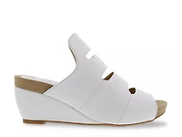 Whit Wedge Sandal