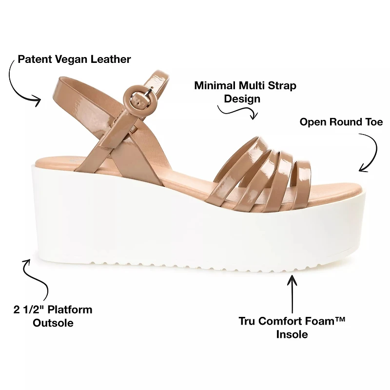 Miragge Platform Sandal