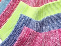 Comfort Space Dye Kids' No Show Socks