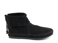 Back Zip Hardsole Bootie