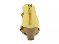 Harlequin Wedge Sandal