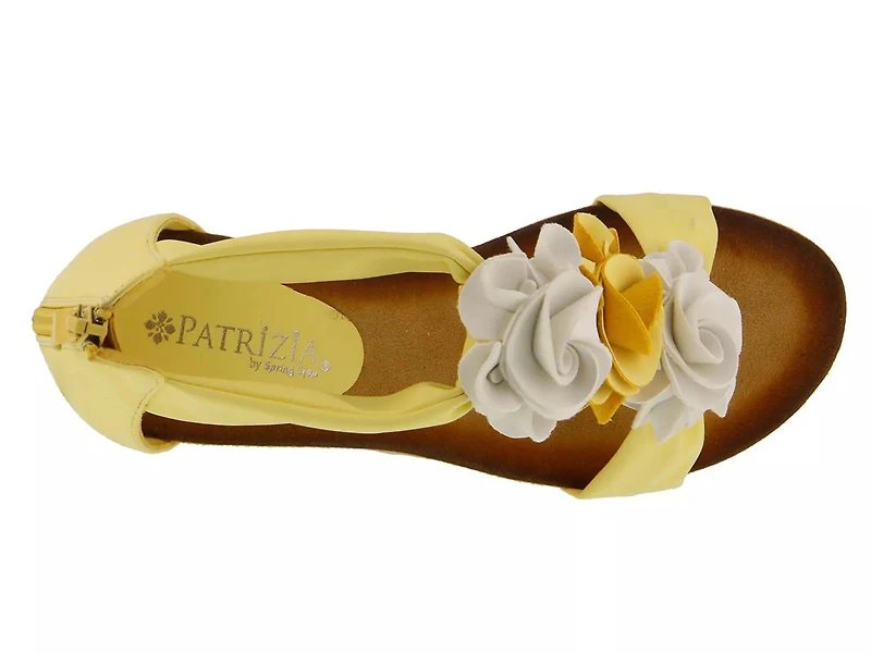 Harlequin Wedge Sandal