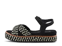 Rocking Espadrille Platform Sandal