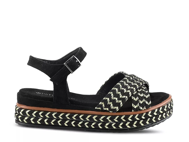 Rocking Espadrille Platform Sandal