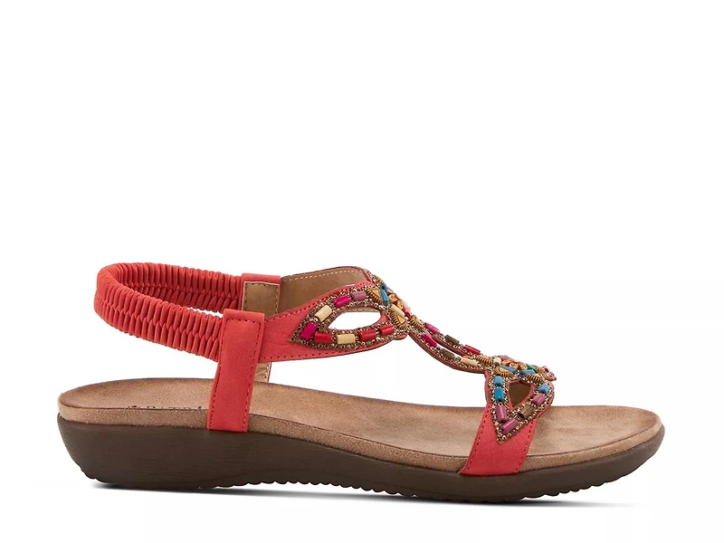 Volcanic Wedge Sandal