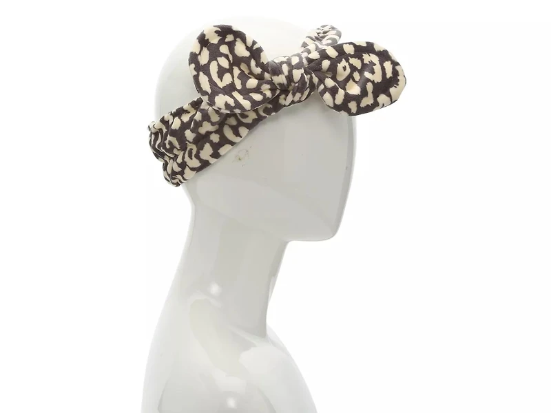 Leopard Bow Spa Headband