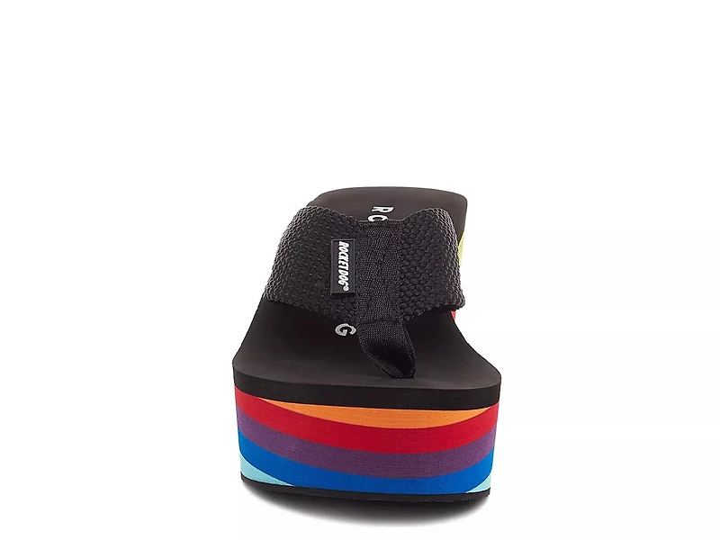 Crush Pride Wedge Sandal