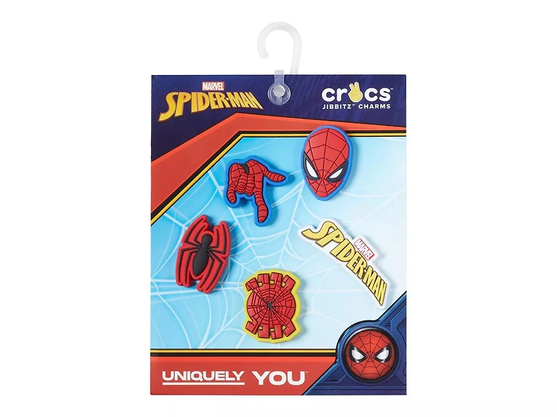 Spiderman Jibbitz Set - 5 Pack