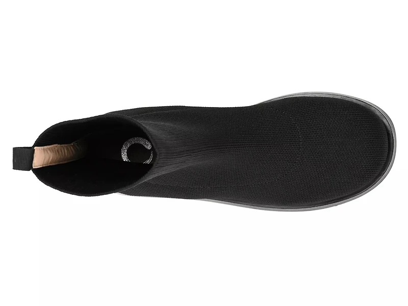 Ebby Platform Wedge Bootie