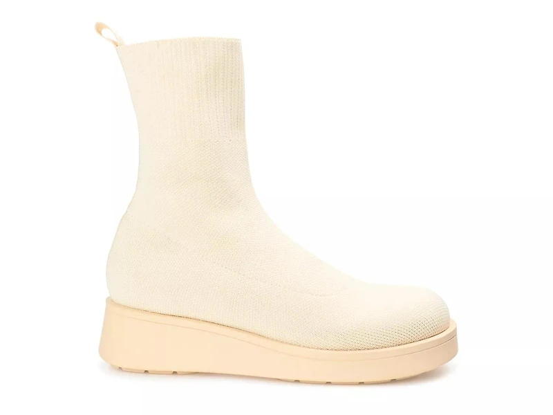 Ebby Platform Wedge Bootie