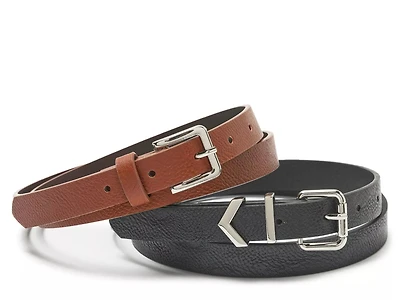 Two-for-One Women's Belt Set - 2 Pack