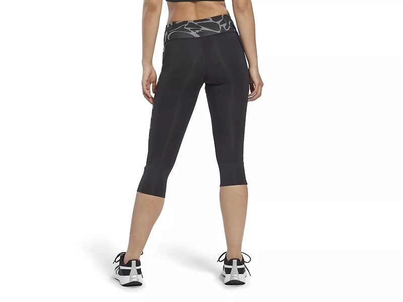 Running Women's Printed Capri Leggings