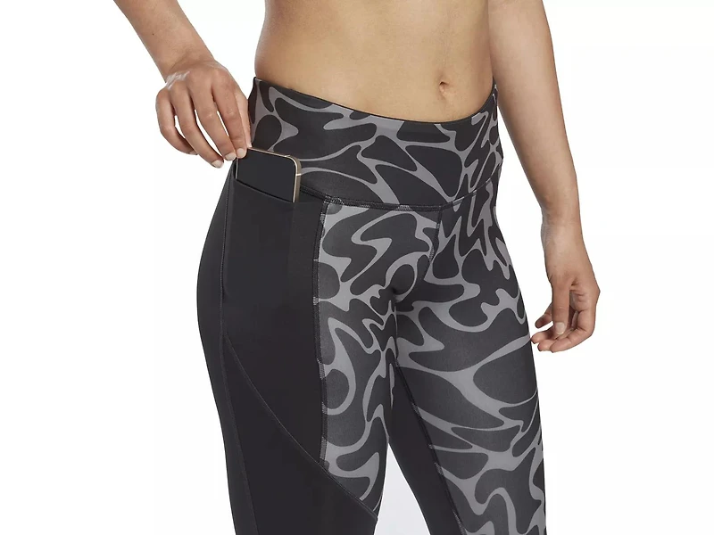 Running Women's Printed Capri Leggings