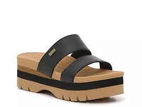 Banded Horizon Platform Sandal