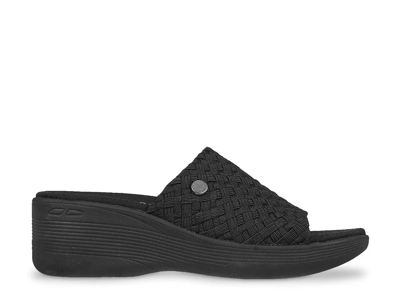 x Martha Stewart Pier Lite Bamboo Wedge Sandal