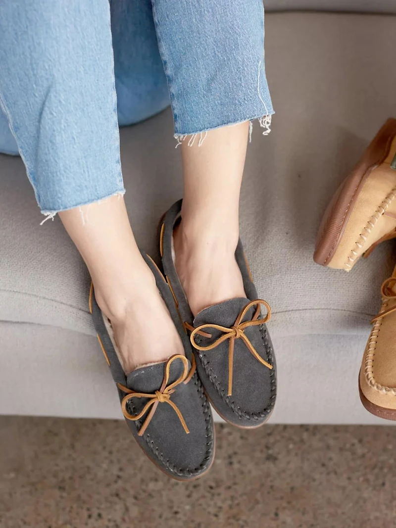 Hardsole Moccasin Slipper - Women's