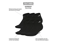 Athletic Cushioned Women's Ankle Socks - 6 Pack