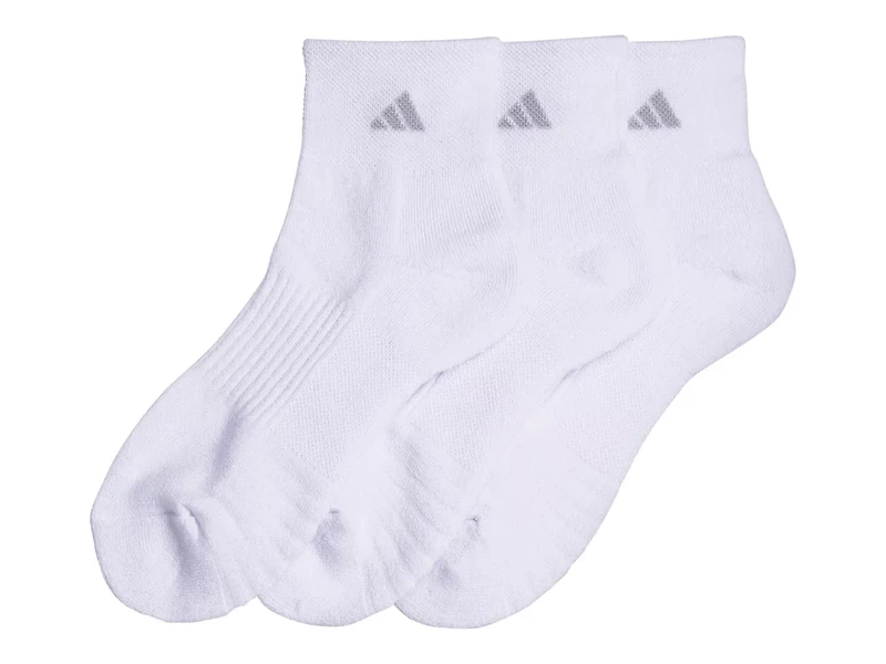 Cushioned 3.0 Women's Quarter Ankle Socks - 3 Pack