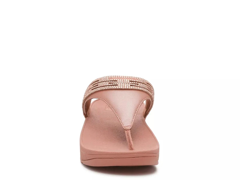 Lulu Rhinestone Wedge Sandal