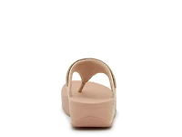 Lulu Rhinestone Wedge Sandal