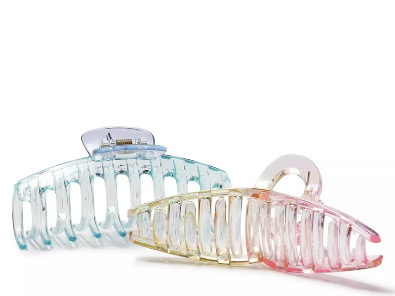 Translucent Claw Clip Set - 2 Pack
