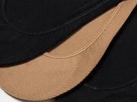 Microfiber No Show Liners - 6 Pack