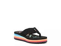 Kallie II Wedge Flip Flop