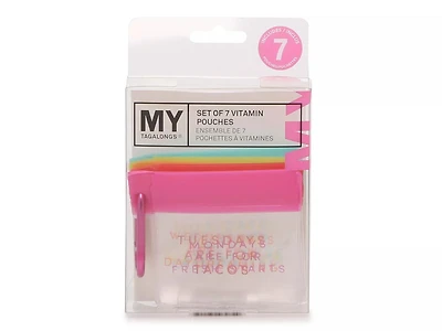 Reusable Pouches - 7 Set