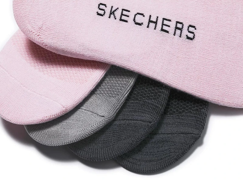 Marled Women's No Show Liners - 5 Pack