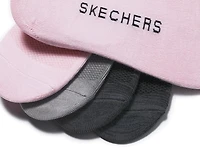 Marled Women's No Show Liners - 5 Pack