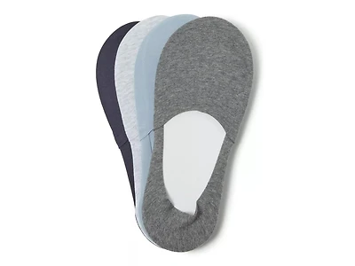 Invisble Men's No Show Socks - 4 Pack
