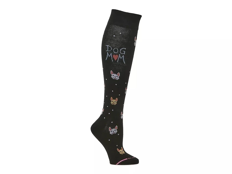 Everyday Compression Dog Mom Women's Knee Socks