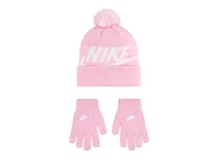 Swoosh Pom Beanie & Gloves