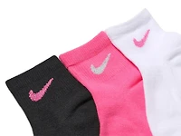Lightweight Kids' Ankle Socks - 6 Pack
