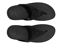 Lulu Crystal Wedge Sandal