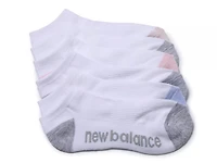 Two-Tone Women's No Show Socks - 6 Pack