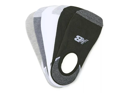 Ultra Men's No Show Liners - 6 Pack