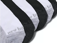 Cushioned Men's No Show Socks - 6 Pack