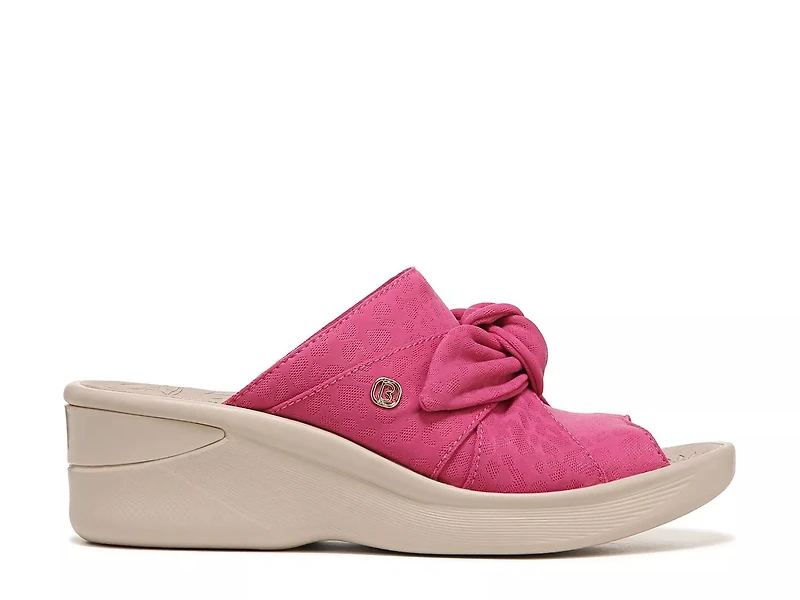 Smile Wedge Sandal