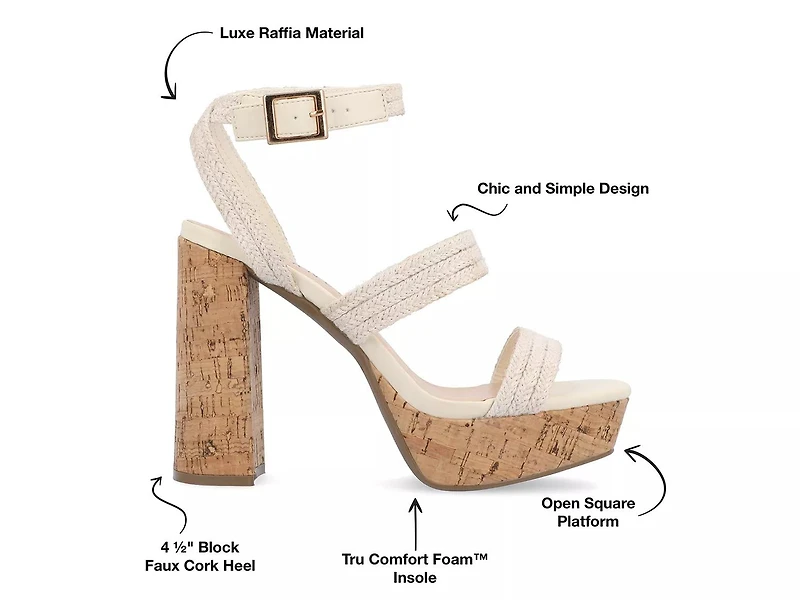 Sienne Platform Sandal