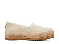 Valencia Espadrille Platform Slip-On
