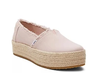 Valencia Espadrille Platform Slip-On