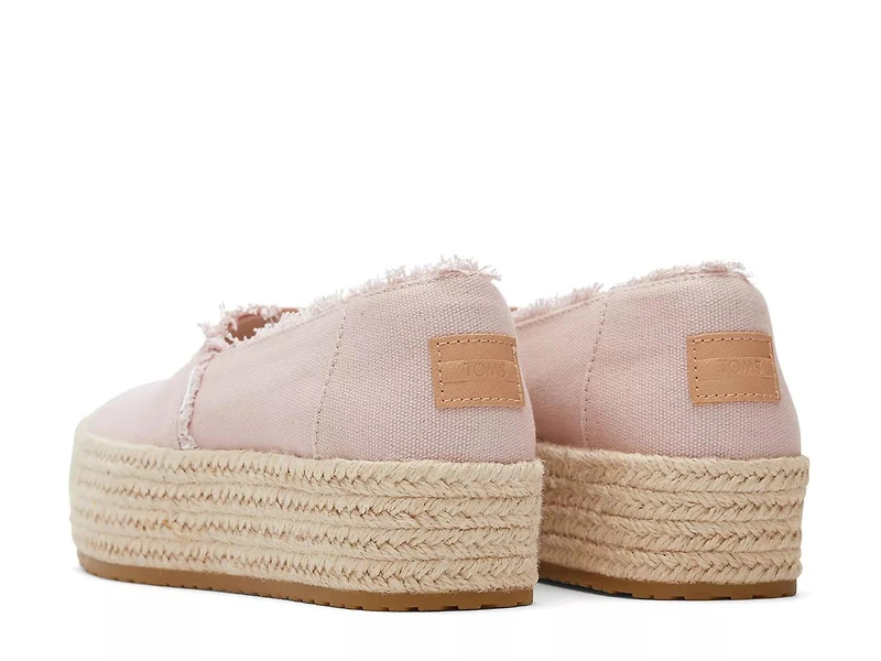 Valencia Espadrille Platform Slip-On