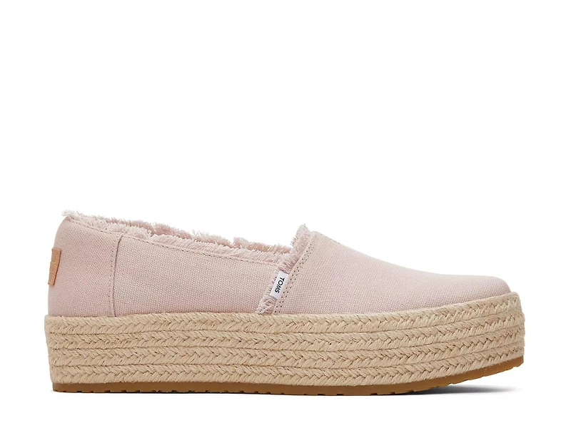 Valencia Espadrille Platform Slip-On