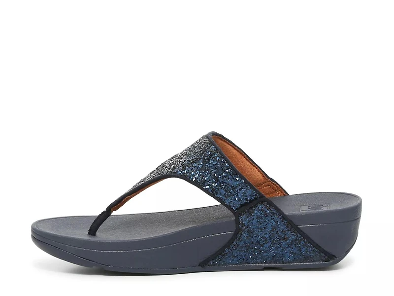 Shimma Wedge Glitter Sandal