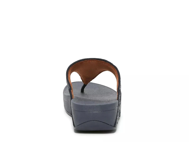 Shimma Wedge Glitter Sandal