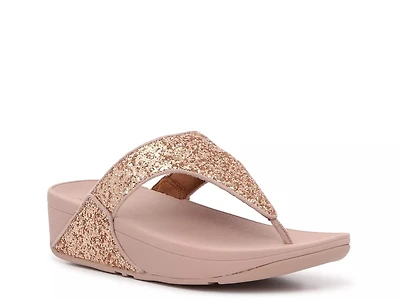Shimma Wedge Glitter Sandal