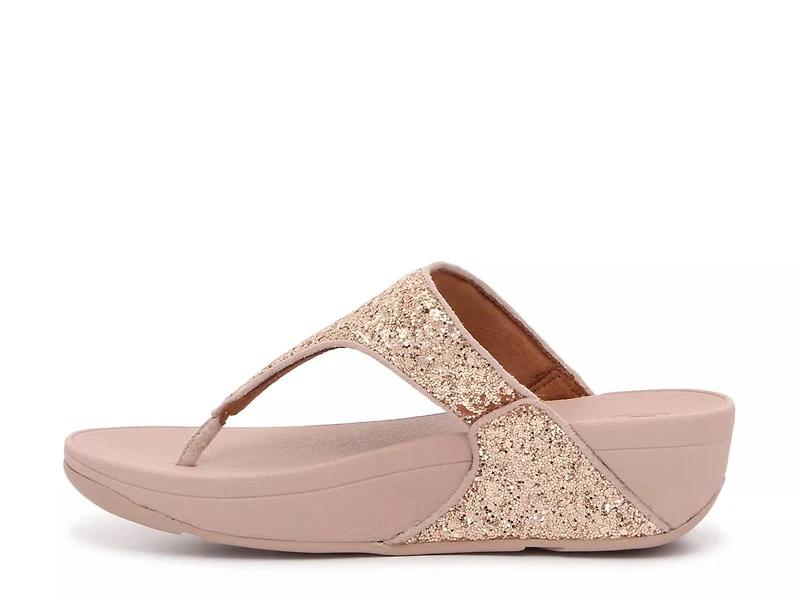 Shimma Wedge Glitter Sandal