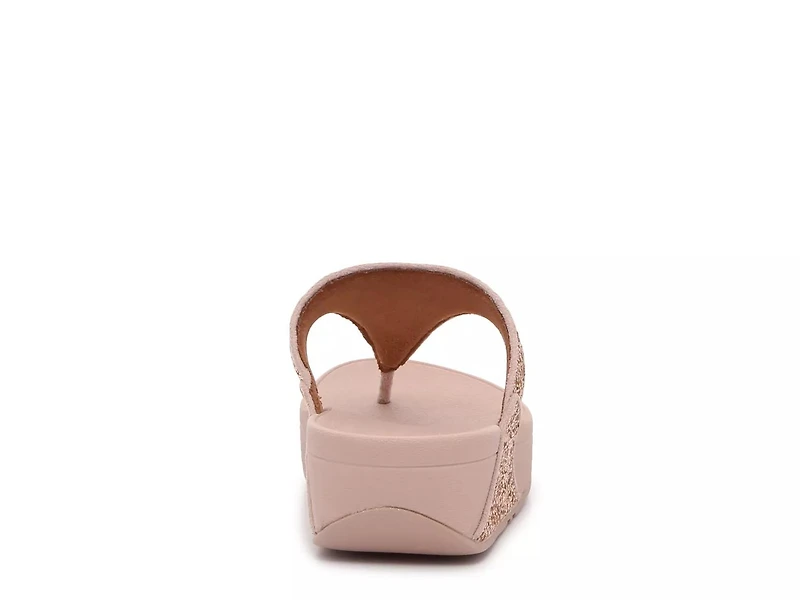 Shimma Wedge Glitter Sandal