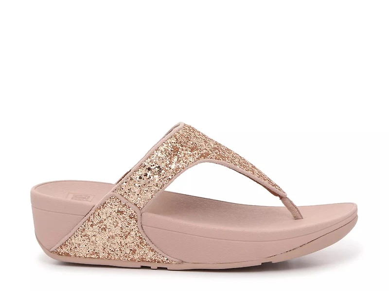 Shimma Wedge Glitter Sandal